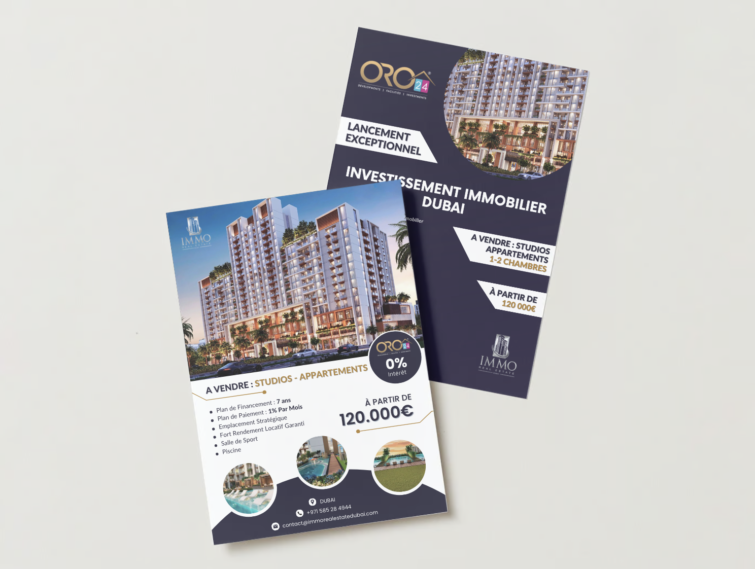 Flyers - Immo Real Estate Dubai