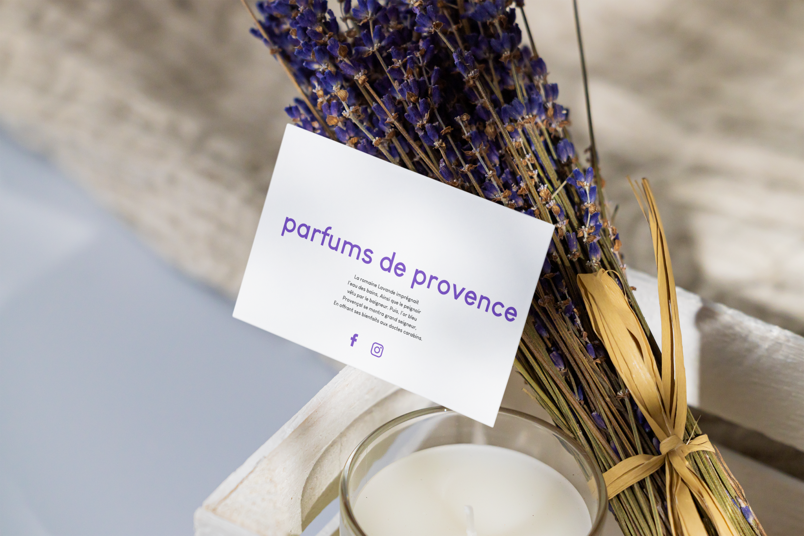 Parfums de Provence - Carte de visite
